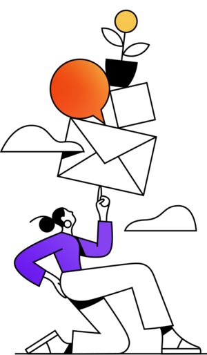 Betriebsvermögen investieren Dekorative Illustration