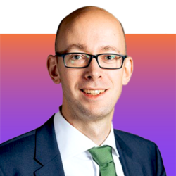 Jürgen-Hendrik Kuhn Generalbevollmächtigter Jürgen-Hendrik Kuhn auf farbenfrohem Hintergrund