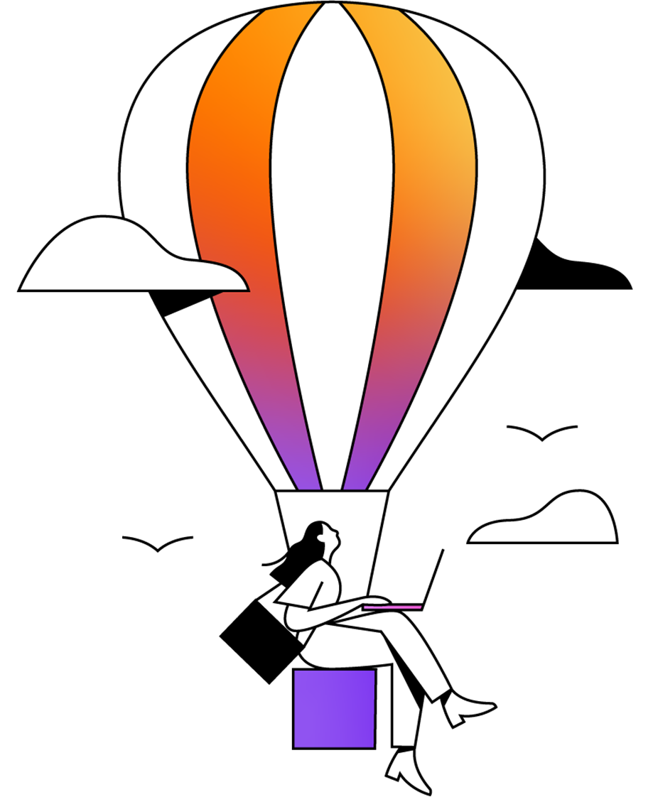 bAV Angebote Dekorative Illustration